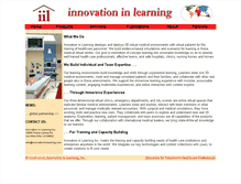 Tablet Screenshot of innovationinlearning.com